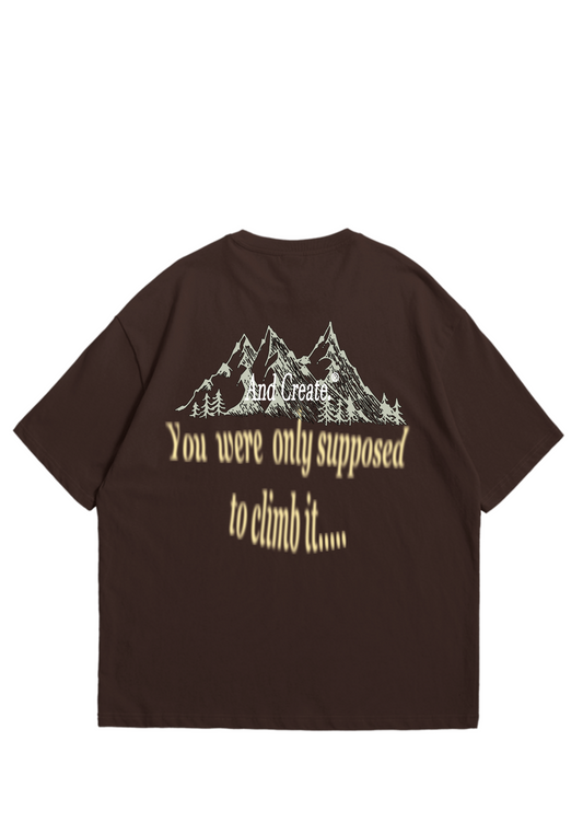 “The mountain you carry” tee